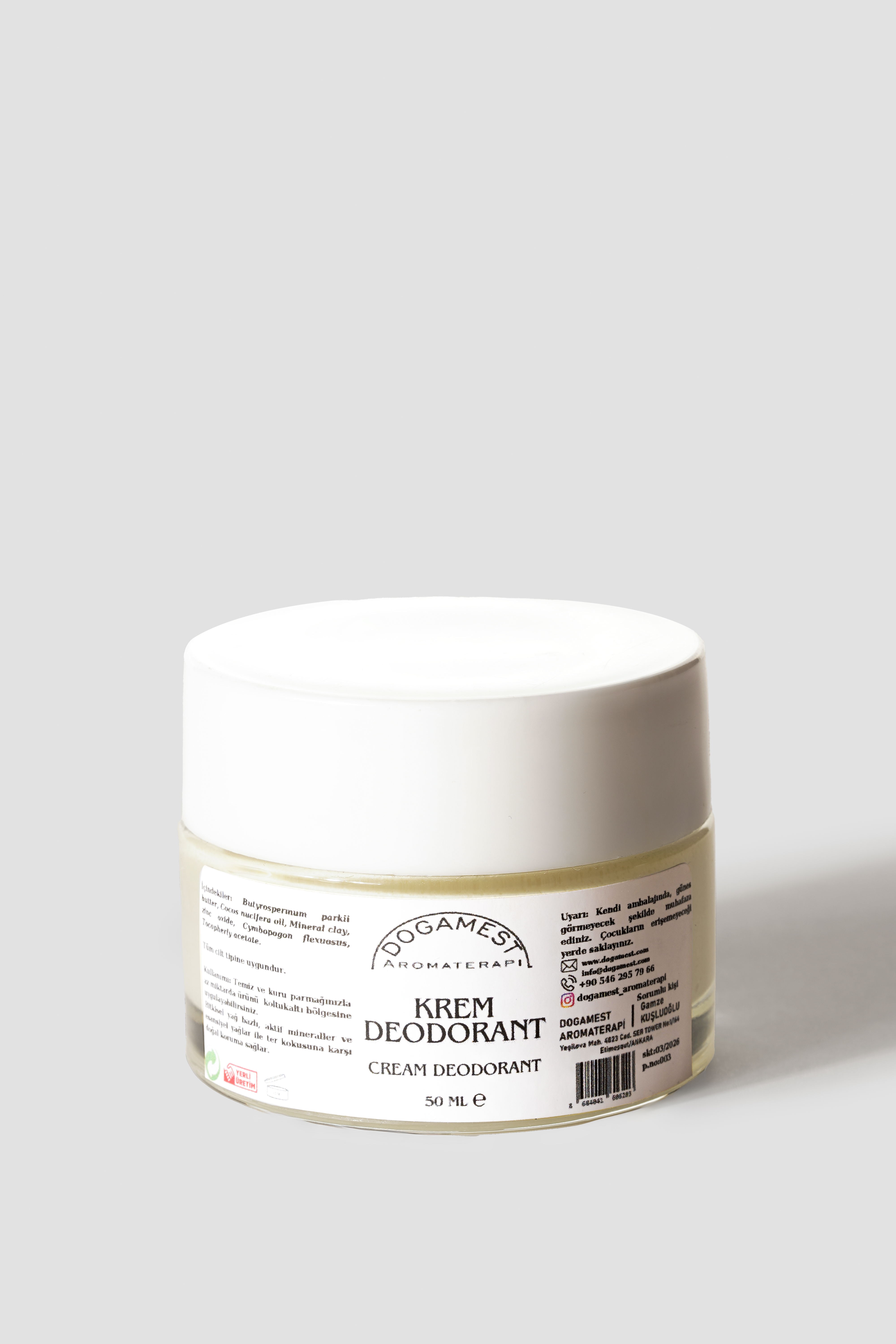 DOĞAL KREM DEODORANT