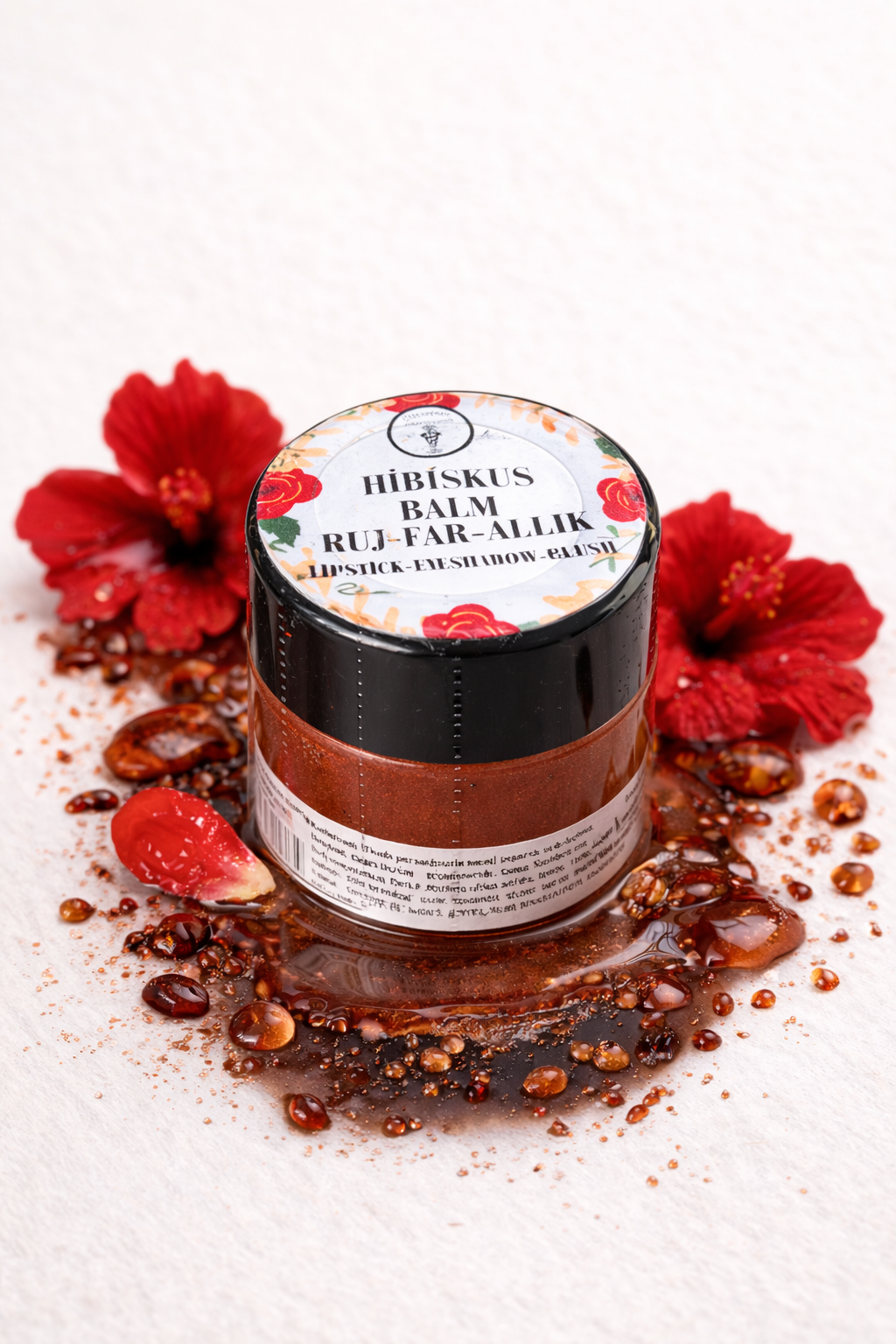 HİBİSKUS BALM RUJ- FAR- ALLIK 10cc